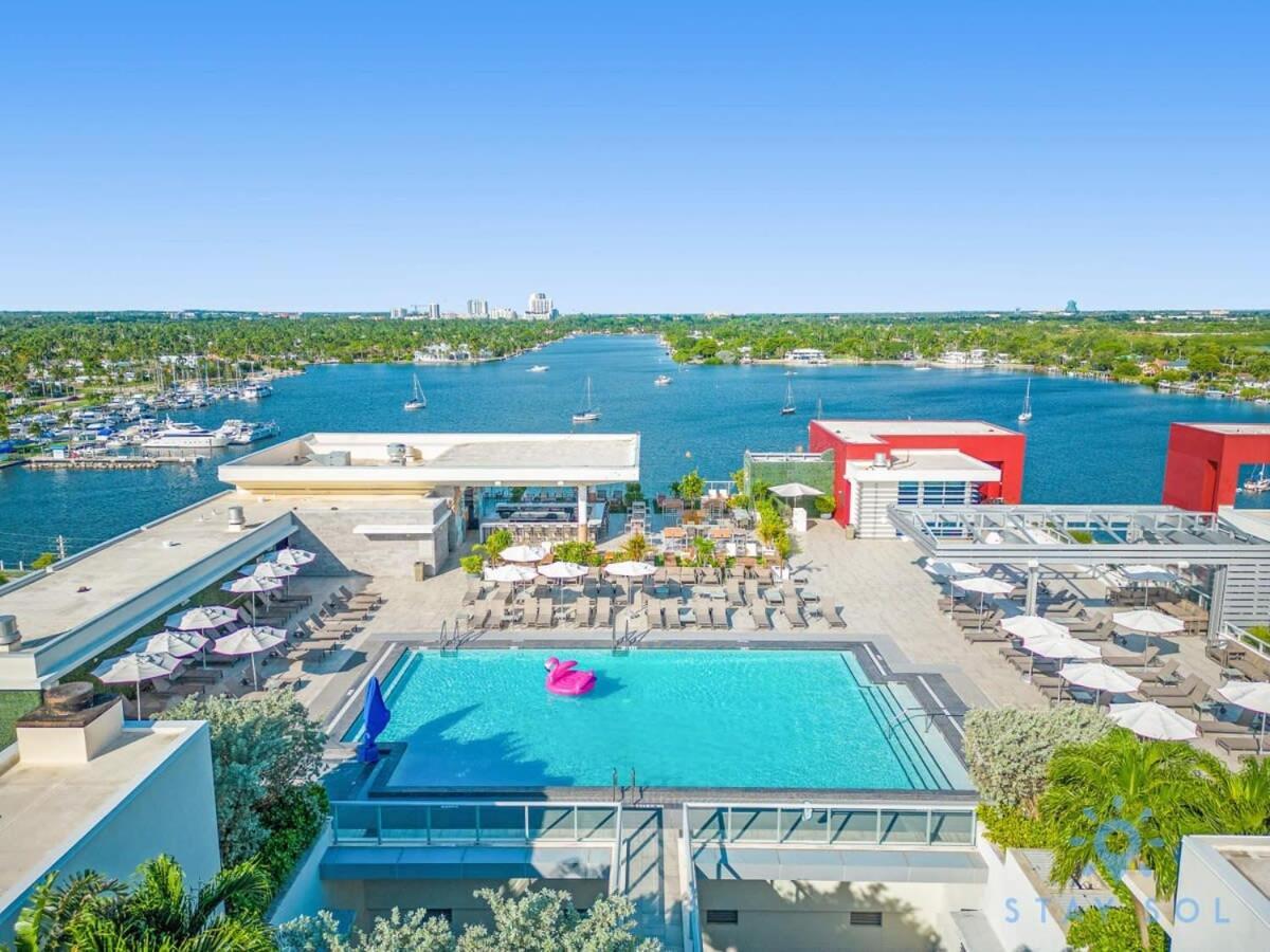 Lx Oasis Beachfront-Rt Infinity Pool Hollywood Exterior photo